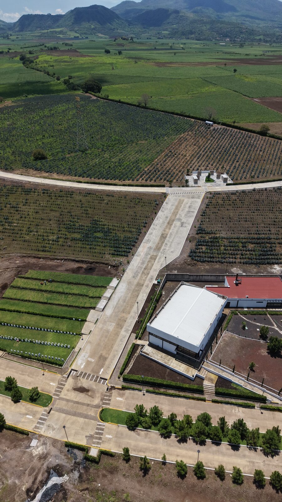 Vista aérea de Memorial La Cantera