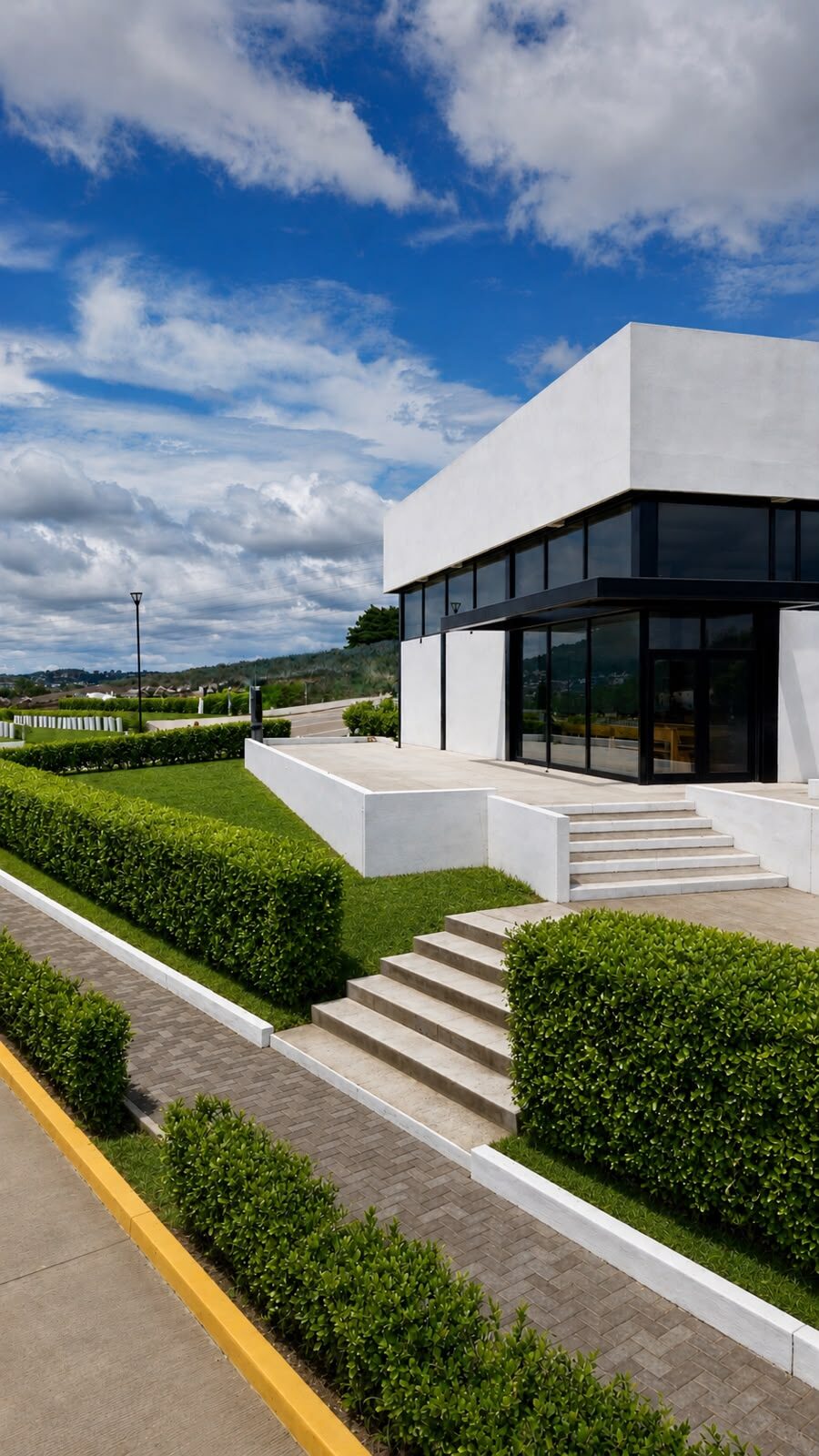Fachada principal de Memorial La Cantera